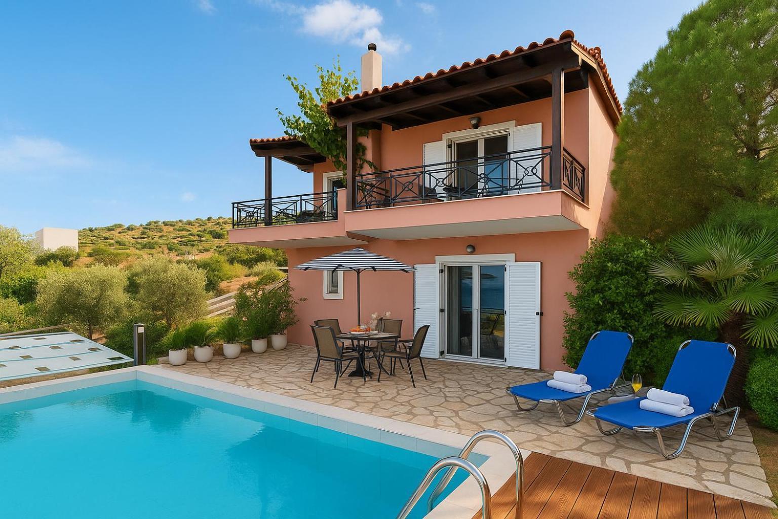Coastal Paradise Found - Komis' Private Pool Retreat Agios Nikolaos  Ngoại thất bức ảnh